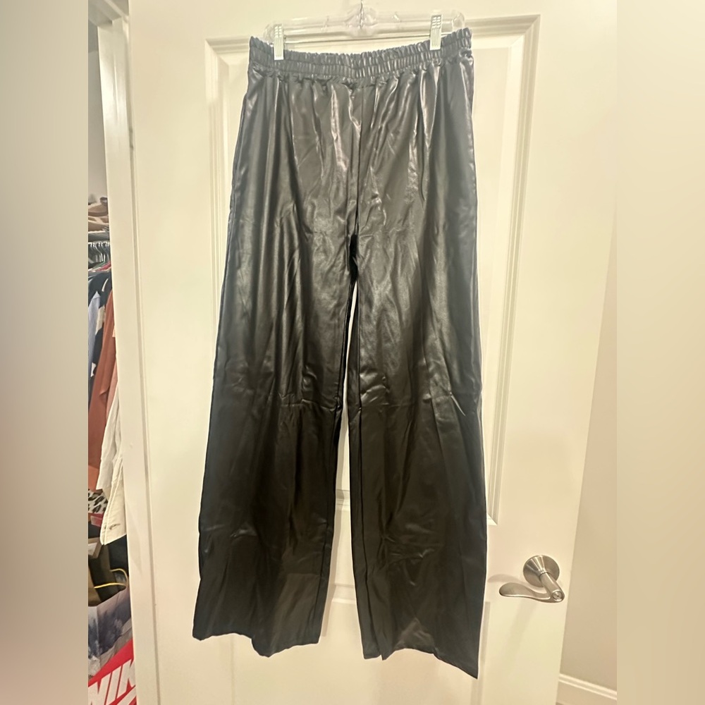 Faux Leather Pants